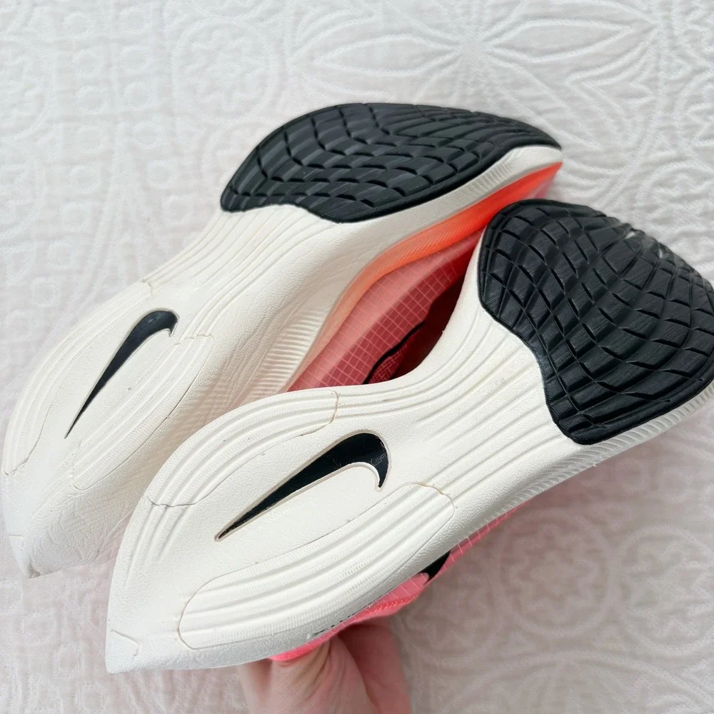Nike Air Zoom Vaporfly Next% Running Shoes, Bright Mango Sz 6.5 Men